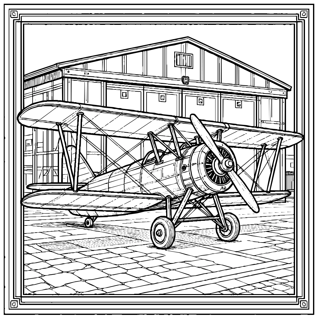 Transport coloring pages